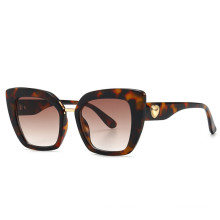 2019 Fashion Modern Large  Frame Cat Eye UV400 Shades Sunglasses